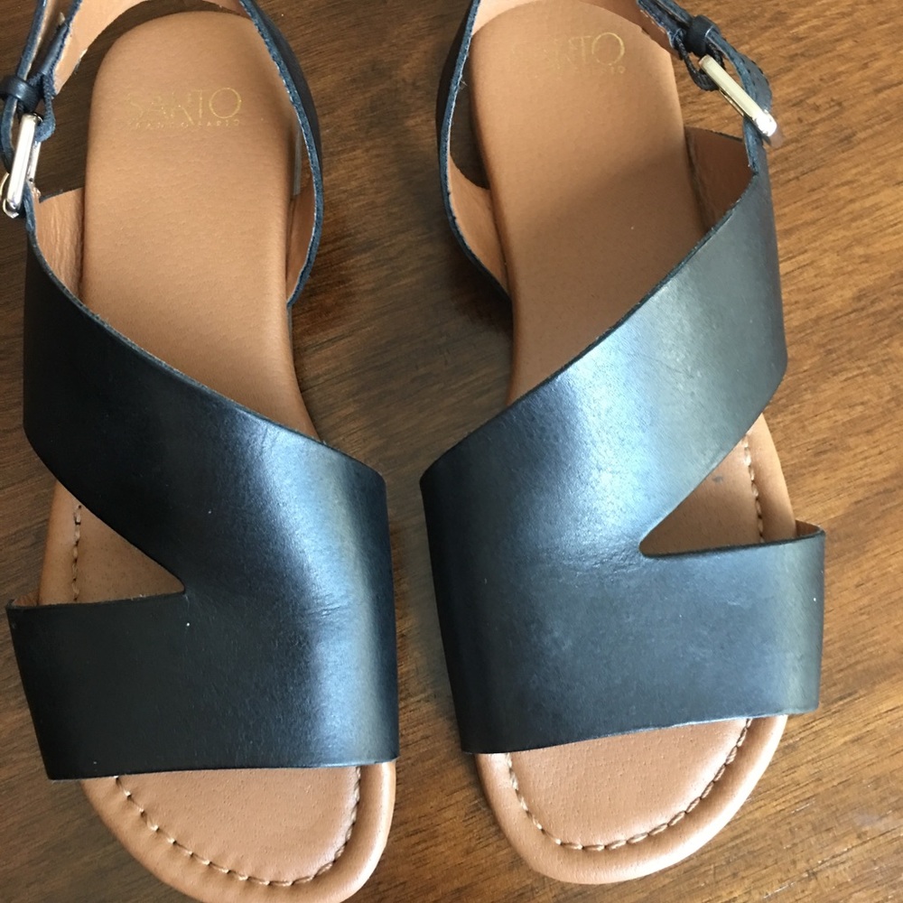 Franco Sarto leather sandals size 7 1/2